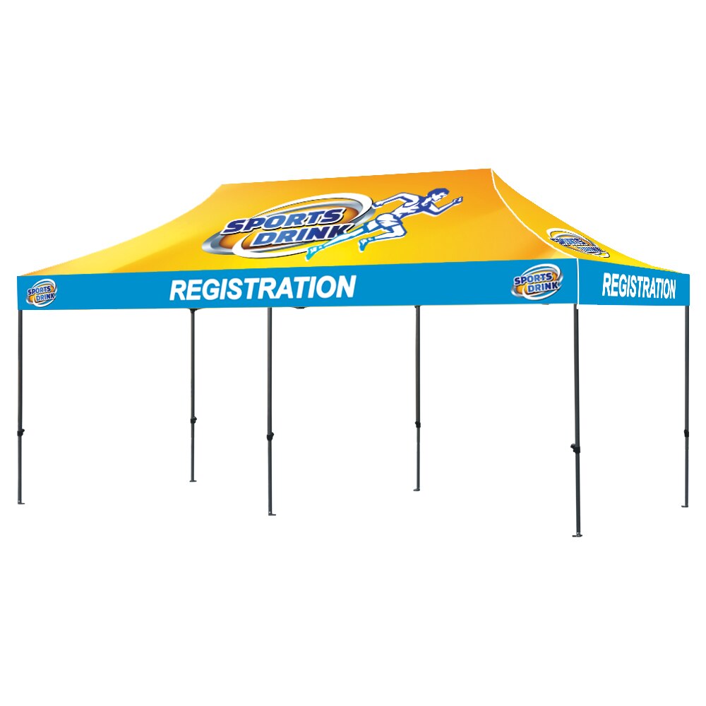 Casita Air 20 ft. Canopy Tent — Graphic Package / White Trim